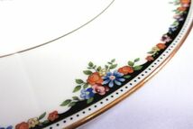 ☆WEDGWOOD☆ウェッジウッド オズボーン 2枚 ペア 27cm プレート ディナー 皿 花 フラワー　未使用品_画像5