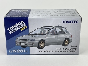 LV-N281c スバル インプレッサ ピュアスポーツワゴン WRX STi Ver.V (銀) 98年式 トミカリミテッドヴィンテージ NEO