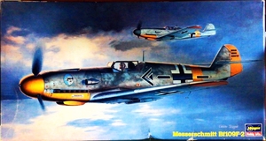 ハセガワ 1/48 メッサーシュミット Bf109F-2 ドイツ空軍 戦闘機
