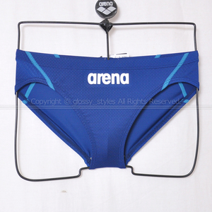 K1864-01# new goods arena Arena AQUA XTREME limi k. bread boomerang .. swimsuit FINA approval ARN-1023M navy × blue NVBU M