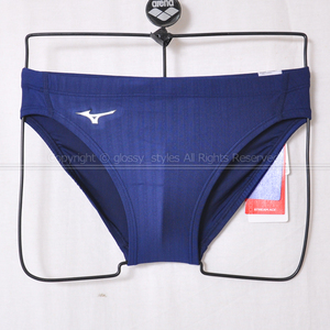 K1864-03# new goods box attaching mizuno Mizuno Stream Ace . bread Fina approval men's .. swimsuit V pants N2MB002314 navy M