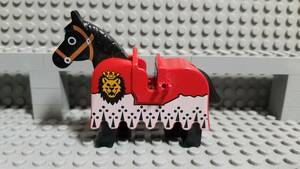 レゴ お城シリーズ キングダム キャッスル ライオンナイト 騎馬 装飾 鞍 馬 ミニフィグ用 大量出品中 同梱可能 正規品 LEGO