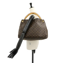 ルイ ヴィトン LOUIS VUITTON モノグラム アーツィー MM ショルダー バッグ ブラウン ゴールド 金具 M40249 Artsy 90225172_画像8