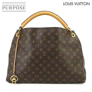 ルイ ヴィトン LOUIS VUITTON モノグラム アーツィー MM ショルダー バッグ ブラウン ゴールド 金具 M40249 Artsy 90225172