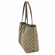 未使用 展示品 グッチ GUCCI オフィディア ミディアム トート バッグ GGスプリーム レザー ブラウン 631685 90226713_画像3