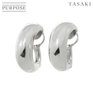 タサキ TASAKI イヤリング K18 WG ホワイトゴールド 750 田崎真珠 Earrings Clip on 90219689