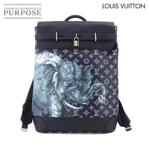 未使用 展示品 ルイ ヴィトン LOUIS VUITTON モノグラム サバンナ スティーマー バックパック リュックサック アンクル M54126 90208312