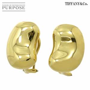 Tiffany &amp; Co. Серьги с фасолью 17,9 г K18 YG Желтое золото 750 пробы Серьги с клипсой 90223470