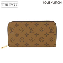 未使用 展示品 ルイ ヴィトン LOUIS VUITTON モノグラム リバース ジッピー ウォレット ラウンドファスナー 長財布 M82444 RFID 90228165_画像1