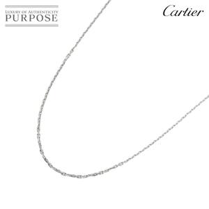 カルティエ Cartier リンクスレーブ ネックレス 42cm K18 WG ホワイトゴールド 750 Necklace 90223496