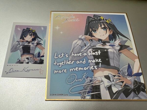 オーロ・クロニー 色紙 ホロライブ 2点
