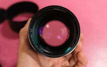 【美品】Carl Zeiss カールツァイス PLANAR T* 1.4/85 ZE キャノンEFマウント F1.4 85mm_画像5