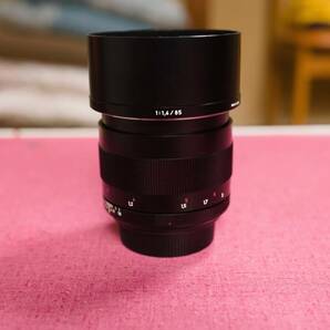 【美品】Carl Zeiss カールツァイス PLANAR T* 1.4/85 ZE キャノンEFマウント F1.4 85mmの画像7