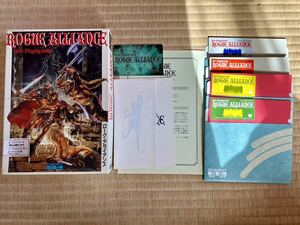 ◎SHARP シャープ X1 ローグ・アライアンス ROGUE ALLIANCE スタークラフト STARCRAFT X1/turbo 外箱・説明書付き 5インチ2Dフロッピー版