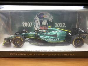 1/43 spark Aston Martin AMR22 Sebastian Vettel Mexican GP 2022