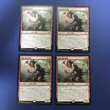 MTG/血編み髪の匪賊/Bloodbraid Marauder/日本語/4枚_画像1