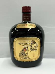 ★SUNTORY WHISKEY OLD サントリー ウイスキー オールド 干支ラベル 申歳 さる年 750ml 43％ 箱なし 1899年 寿【古酒・未開封】⑧