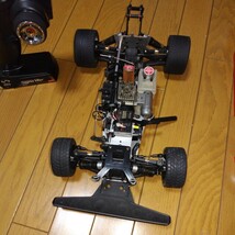 【ジャンク品】ラジコン　エンジンカー　F40 フェラーリ　プロポ付　全長約48センチ_画像5