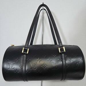 【１円スタート】LV　ルイヴィトン ヴェルニ ベッドフォード ハンド ミニボストンバッグ　ブラック レディース　L4619