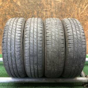 DUNLOP　LEMANS　V+　155/65R14　75H　極上バリ山4本価格　C-129　福岡　★引き取り大歓迎★23年製★吸音タイヤ★即決サービス品★