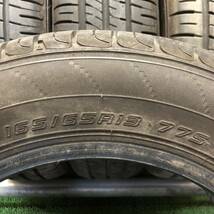 DUNLOP　ENASAVE　EC204　165/65R13　77S　極上バリ山4本価格　C-349　福岡　★引き取り大歓迎★即決サービス品★早い者勝ち★22/23年製★_画像9