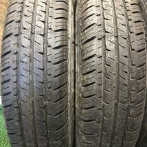 鉄ホイール付き　14×5J　100/4H　155/80R14　極上バリ山タイヤ付き　C-379　福岡　★引き取り大歓迎★即決サービス品★　プロボックス等に_画像8