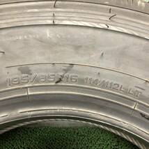 DUNLOP　SPLT33K　195/85R16　114/112L　LT　極上バリ山2本価格　C-401　福岡　★引き取り大歓迎★即決サービス品★早い者勝ち★_画像5