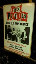 セックスピストルズ【SEX PISTOLS】ハンドメイド・英国製ブリキ看板_画像1