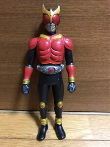 中古品 仮面ライダークウガ ソフビ 全長約17cm 送料220円