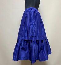【希少・1点物】コムデギャルソン　1989年　ヴィンテージスカート　シルク　紫 　良品_画像2