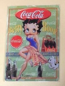 【 Betty Cola ベティ 】15 ☆ 昭和 ☆ ブリキ看板 ★レトロ☆アメリカン雑貨 ■