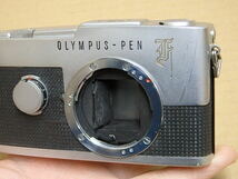 !〇OLYPMUS PEN - F オリンパス ペンF レンズ F.Zuiko Auto-s 1:1.8 f=38mm ケース付き 一眼レフ カメラ_画像4