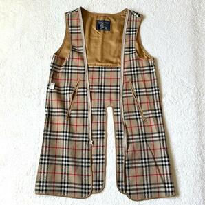 1円～ 極美品 Burberrys バーバリー ステンカラーコート 裏ノバチェック ベージュ M ライナー ベルト付き 1スタの画像8