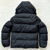 1円～ 未使用級 MONCLER モンクレール MONTCLA モンクラー ダウンジャケット ブラックワッペン 黒 刺繍ロゴ ケース ハンガー付き 1スタ 0_画像5