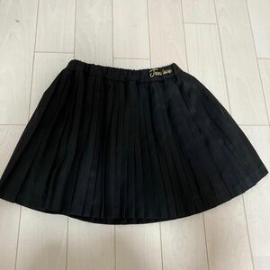 2300円→jenni 黒プリーツスカート 150㎝