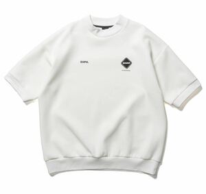 F.C.Real Bristol FCRB ブリストル F.C.R.B SOPHNET TECH SWEAT S/S TEAM CREWNECK BAGGY TOP TシャツLサイズ 白 オフホワイトOFF WHITE