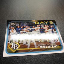 Tampa Bay Rays 2024 Topps Series 1 #211_画像6