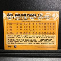 Buster Posey 2023 Topps Series 1 #T88-4 1988 Topps 35th Anniversary Giants_画像2