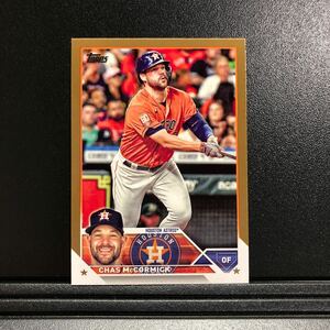 Chas McCormick 2023 Topps Series 1 #51 Gold /2023 Astros