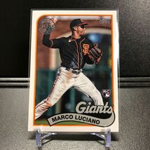 Marco Luciano 2024 Topps Series 1 #89B-11 1989 Topps Rookie RC Giants_画像1