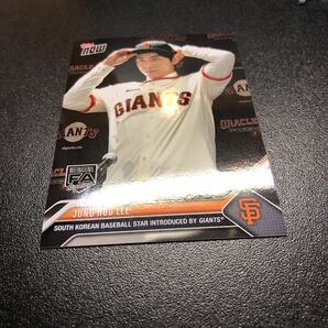 Jung Hoo Lee - 2023 MLB TOPPS NOW Topps JP Card OS24 イ・ジョンフ WBC韓国代表 Giantsの画像6