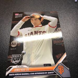 Jung Hoo Lee - 2023 MLB TOPPS NOW Topps JP Card OS24 イ・ジョンフ WBC韓国代表 Giantsの画像5