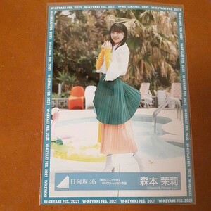 日向坂46　森本茉莉　生写真　期別ユニット曲　MVロケーション衣装　ヒキ