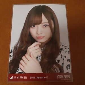 乃木坂46　梅澤美波　生写真　2019.January-Ⅲ　ヨリ