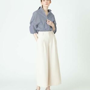 allureville THOMAS MASON ロングシャツ ネイビー Mの画像5