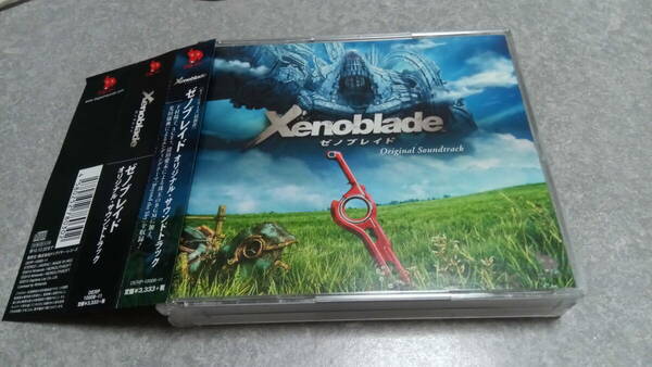 ●送料無料●帯あり●Wiiソフト Xenoblade ゼノブレイド サウンドトラック●澤野弘之/任天堂/Wii/サントラ/OST/ゼノブレイド/下村陽子/●