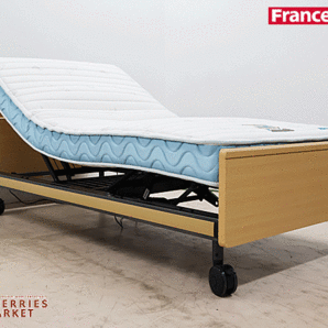 ◆展示品◆ France Bed フランスベッド クォーレックス/RX-HU-Ag-PW シングルベッド 電動リクライニングベッド 2モーター 照明付 42万の画像3