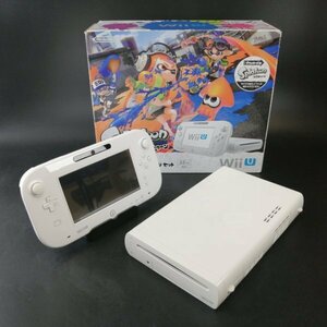 Wii U スプラトゥーン セット 32GB ホワイト WUP-S-WAGY 【USED品】 02 04383