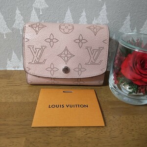 LOUIS VUITTON ルイヴィトン ポルトフォイユ イリス コンパクト マヒナ マグノリア 二つ折り財布