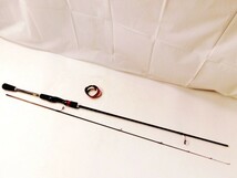 Y523★Daiwa/アジング X68L-S/釣り竿/ツーピースロッド/ AJING-X 68L-S 6’8” LIGHT BRADING X/ダイワ/ルアーロッド/送料1200円〜_画像1